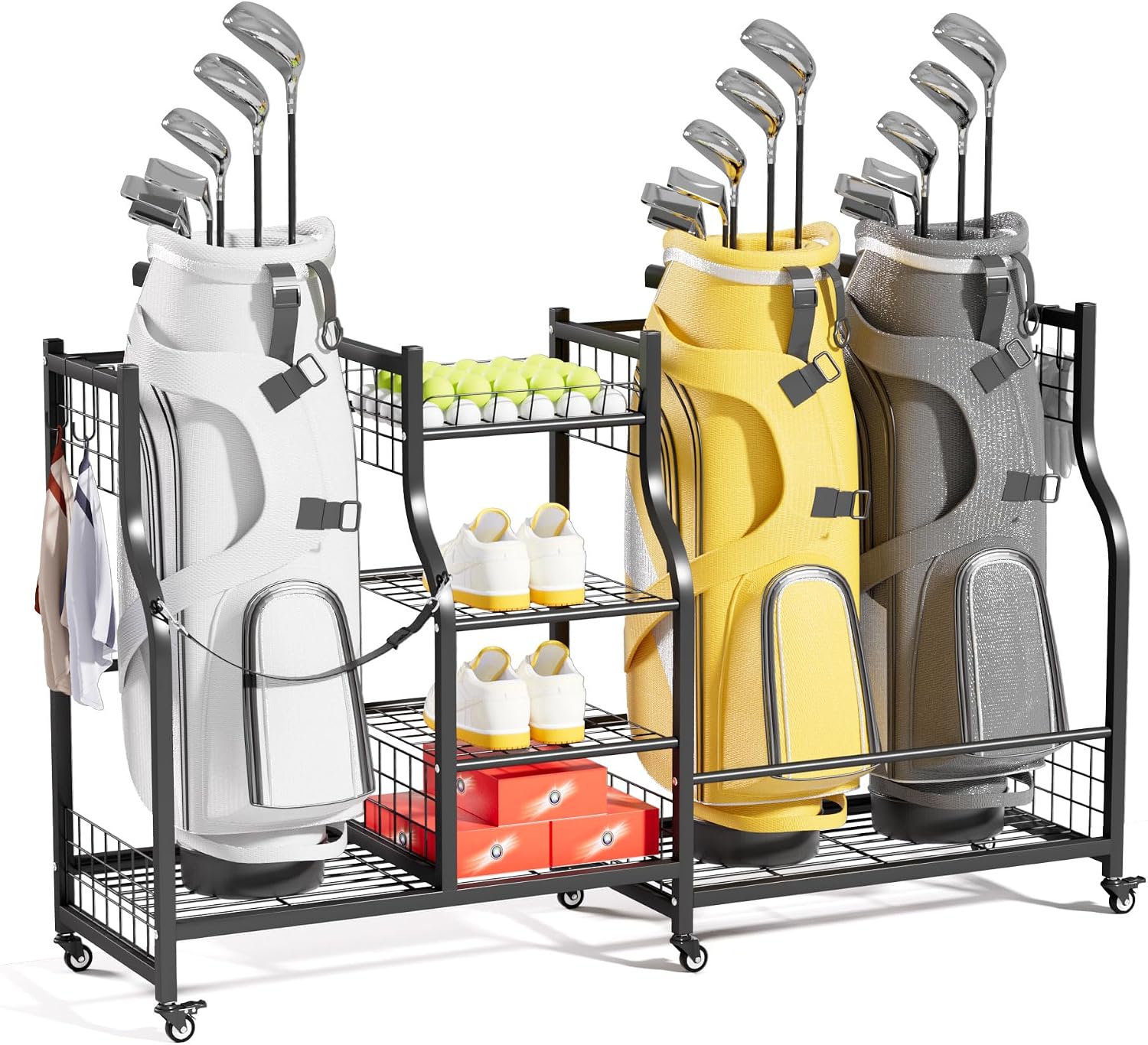 Golf Equipment Bag - Suporte Organizador de Sacolas de Golfe