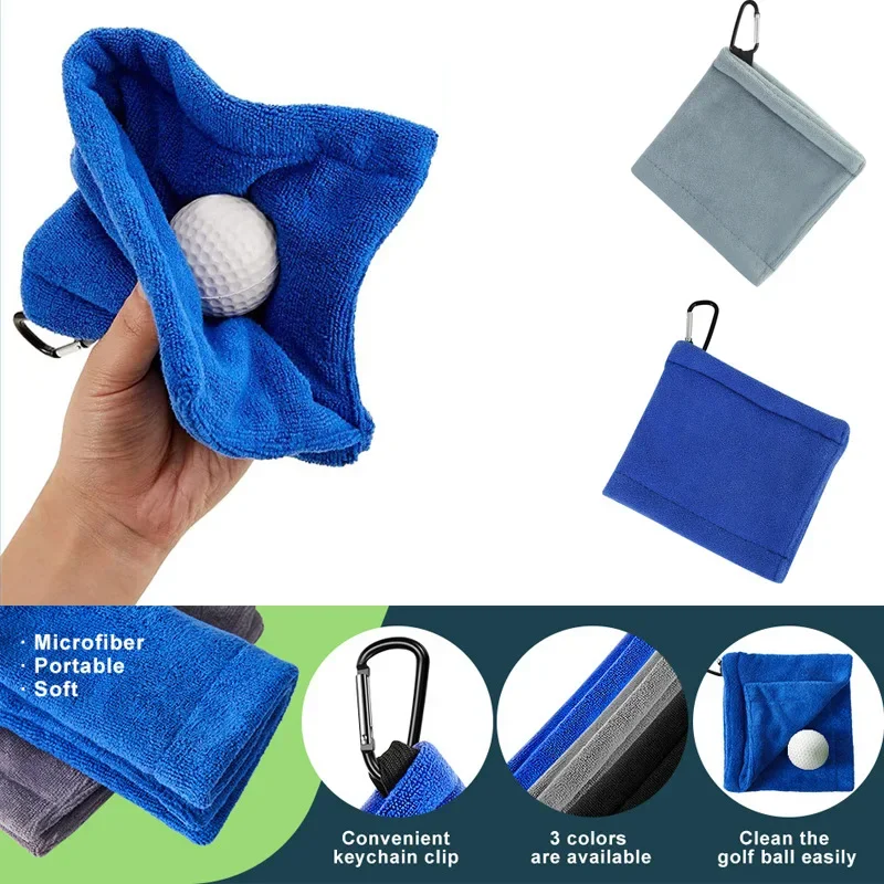Golf Towel Waffle - Toalha de Limpeza para Bolas e