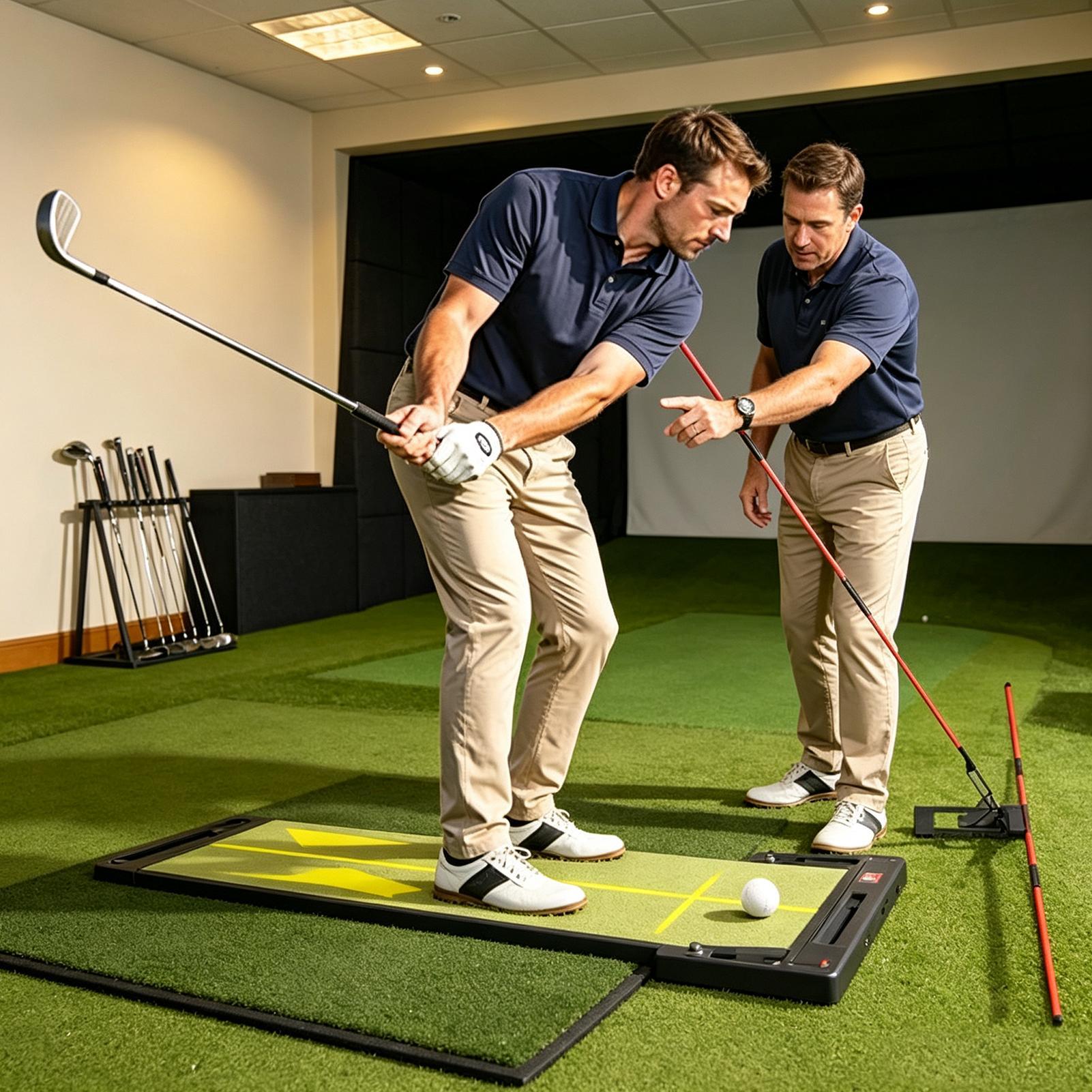 Golf Equipment For Beginners - Equipamento de Treinamento de Golfe: Bastão