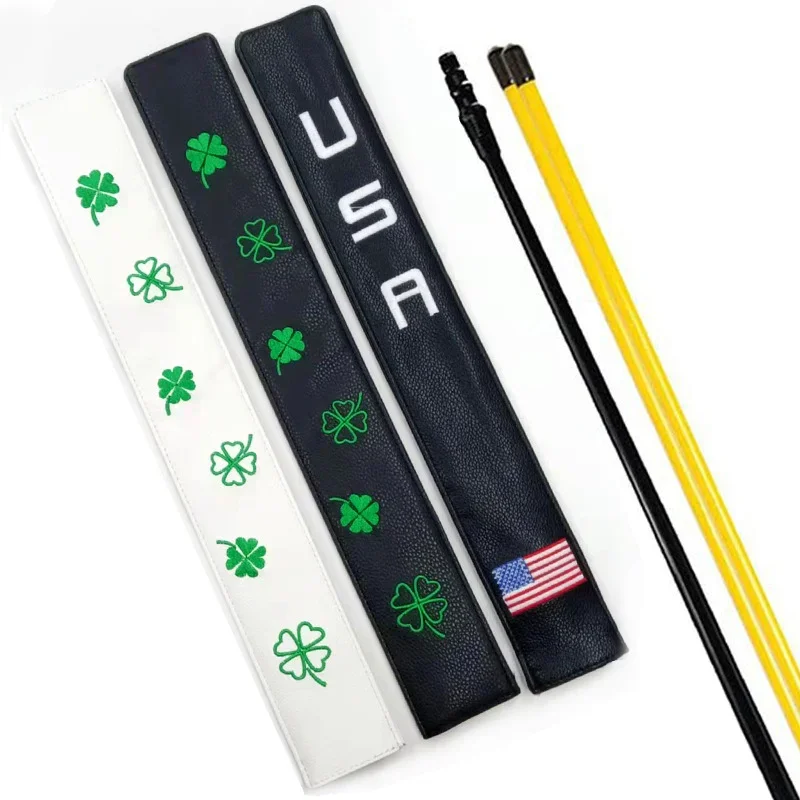 Golf Equipment Guide - Capa de couro pu para haste