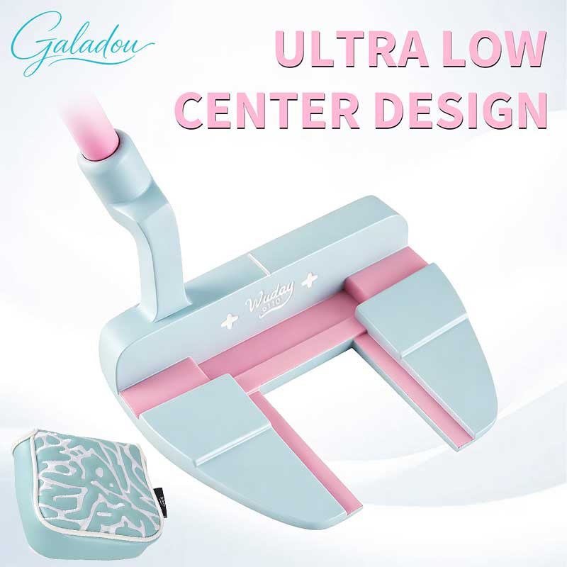 Golf Equipment For Beginners - Putter de Golfe Azul e Rosa