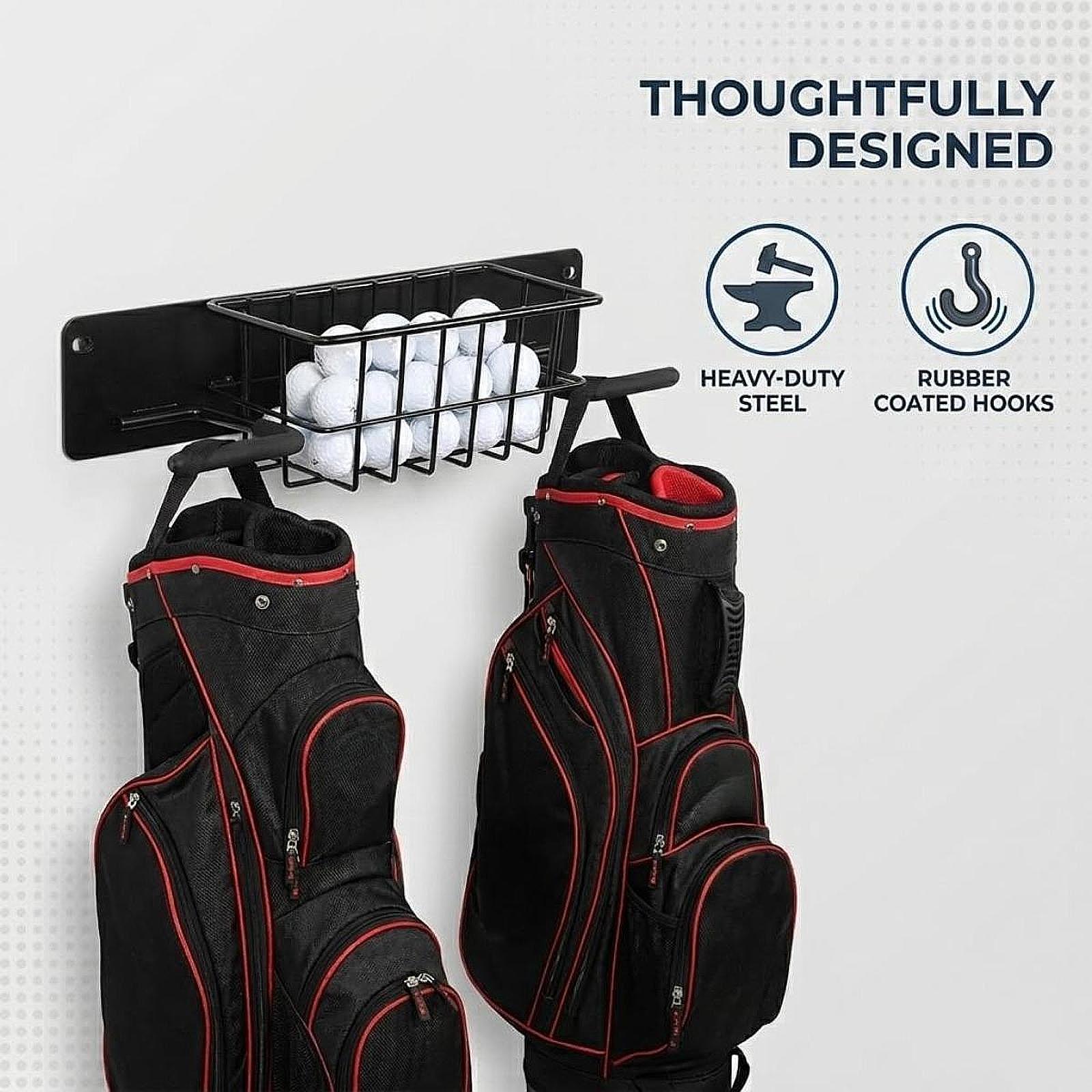 Suporte de Parede para Equipam - Golf Equipment Organizer For Garage avaliação e preço