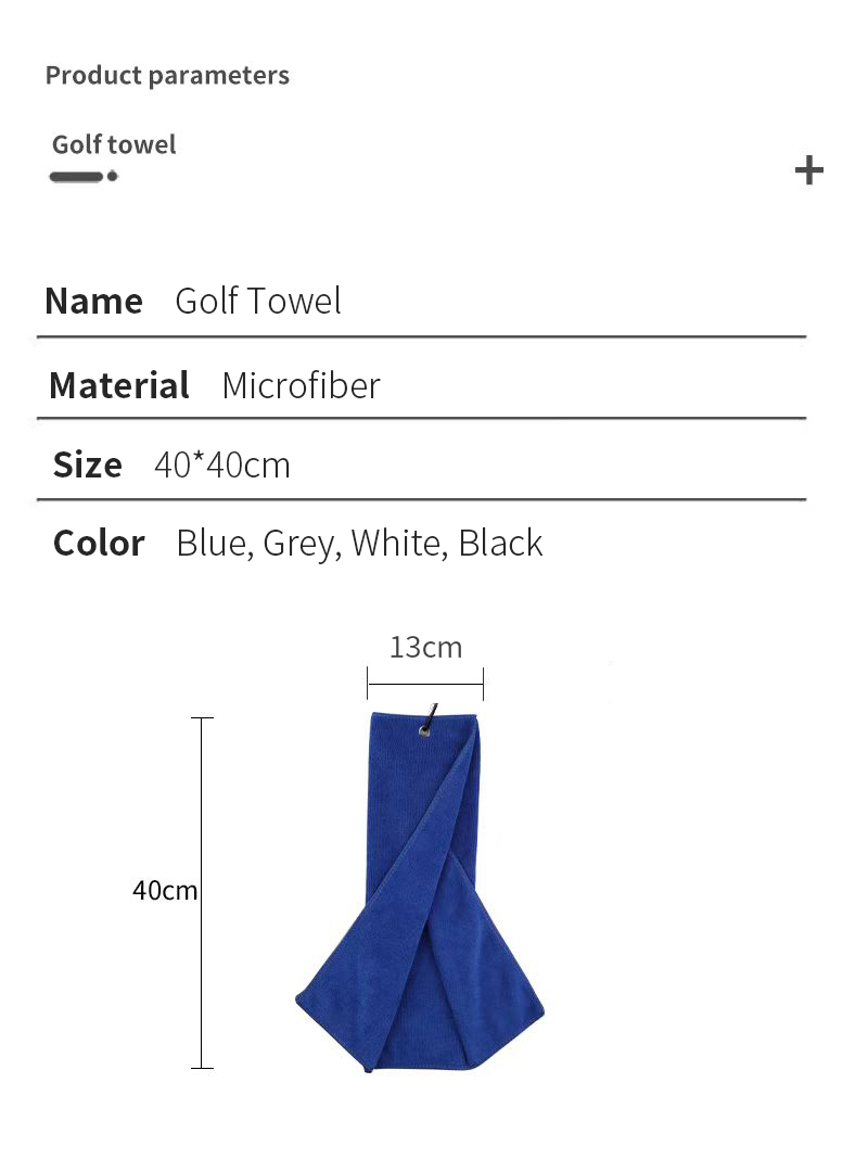 Toalha de golfe tripla |   Tec - Golf Towel Waffle avaliação e preço
