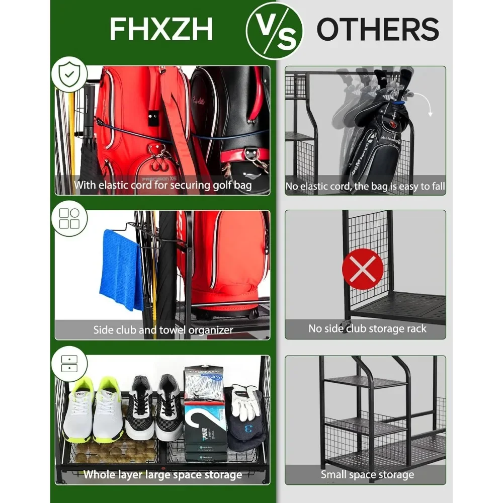 -Organizador de garagem para a - Golf Equipment Organizer For Garage avaliação e preço