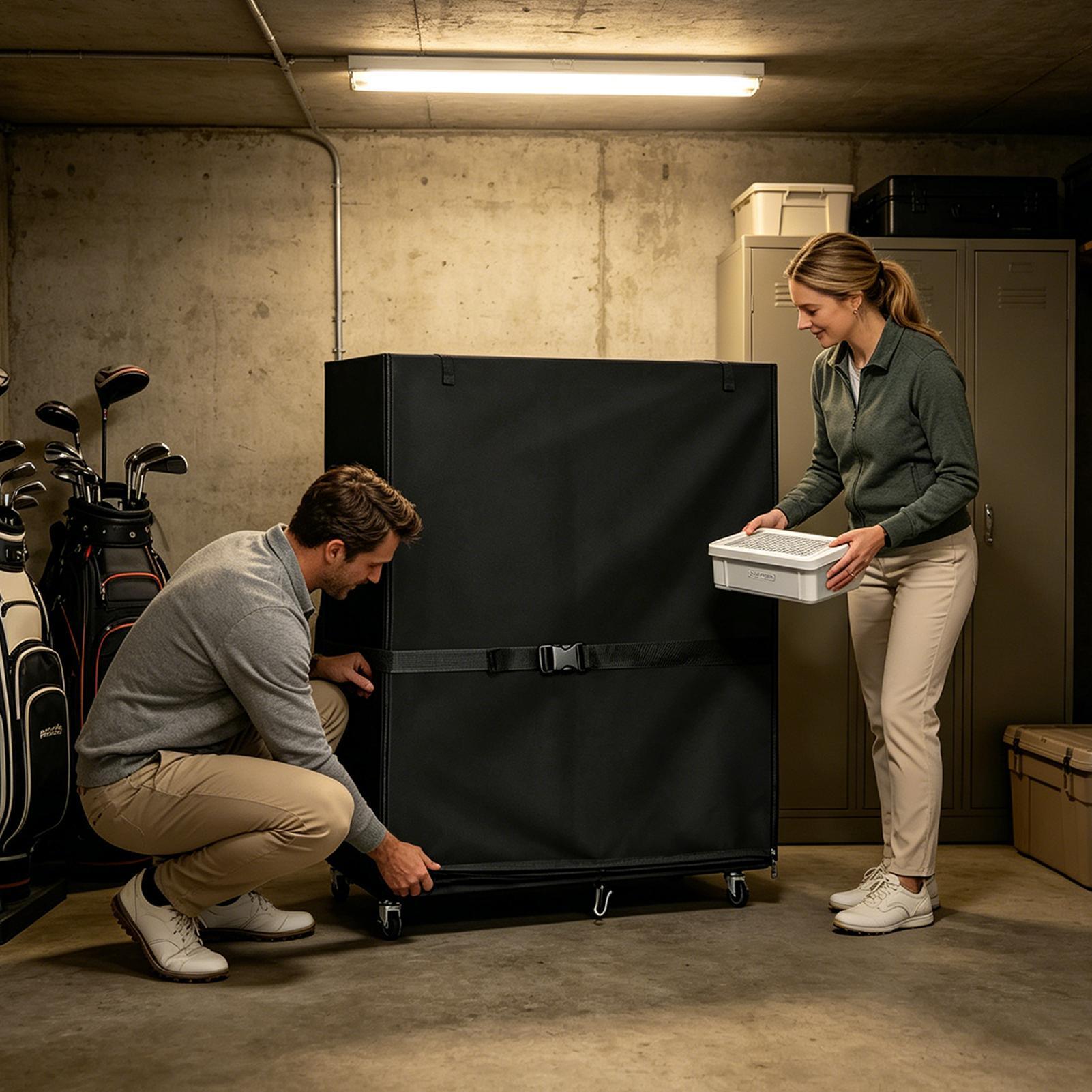 Capa de armazenamento para bol - Golf Equipment Organizer For Garage avaliação e preço