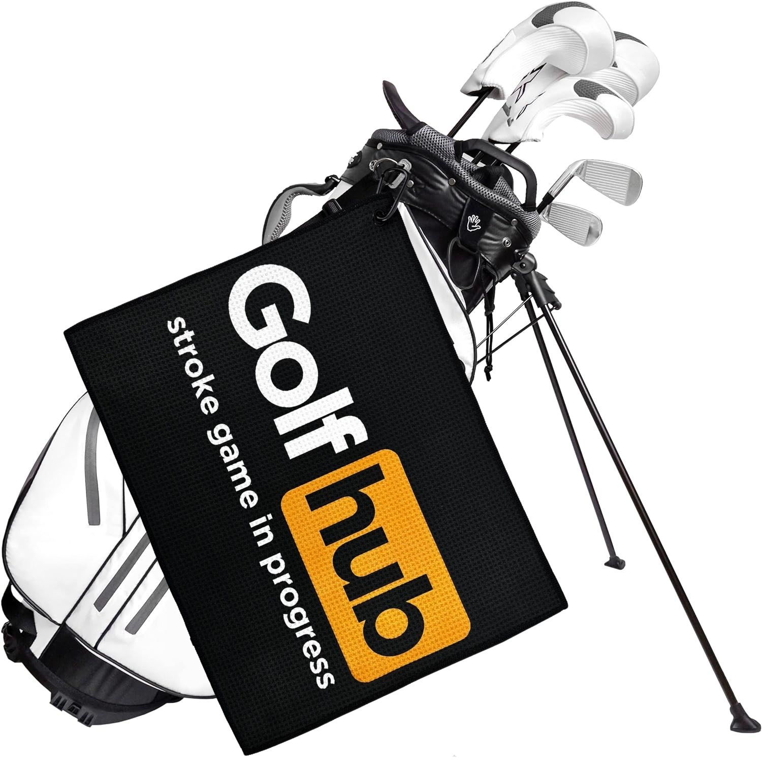 Toalha de golfe premium de mic - Golf Towel Waffle avaliação e preço